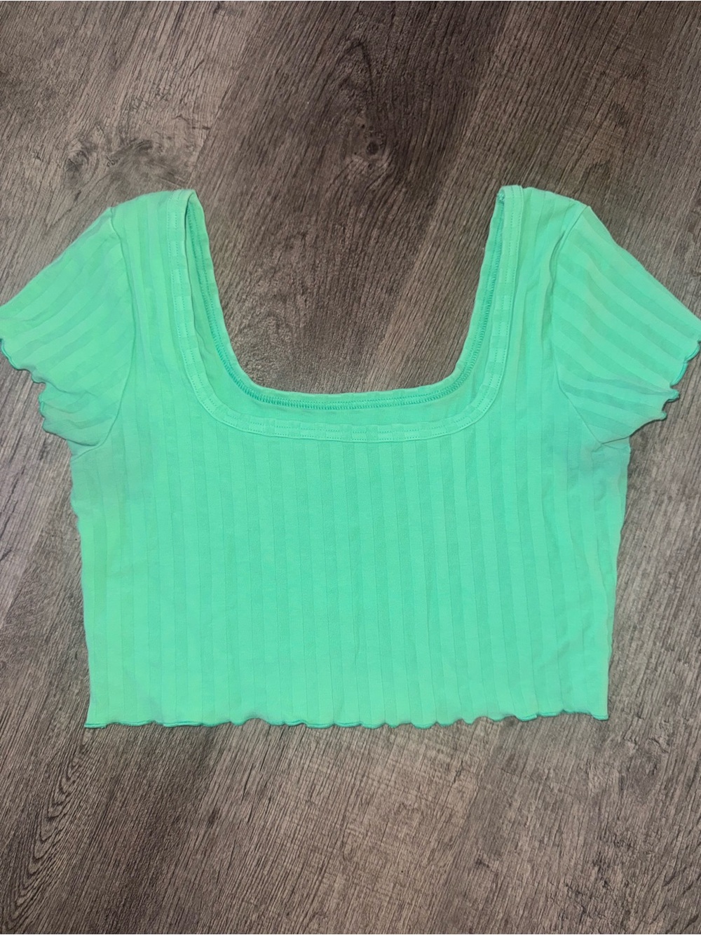 Aerie Offline Square Neck Crop Top